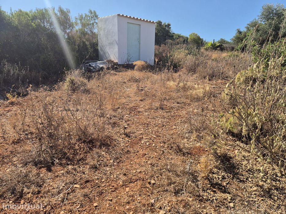 Terreno rustico com agua, luz, furo em Valverde-Guia
