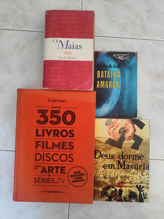 4 livros diversos