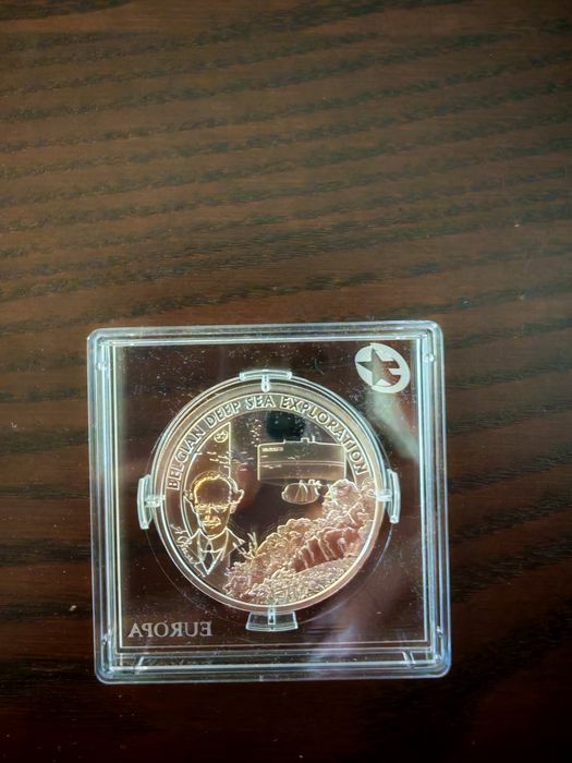 Belgian deep see exploration, 10 euro moeda
