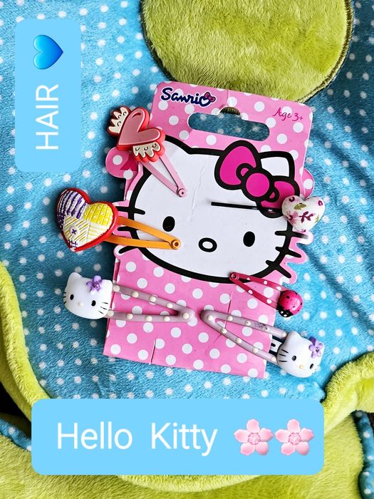 Hello Kitty wsuwki spinki zapinki do włosów swieta  prezent