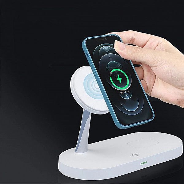 Wielofunkcyjna ładowarka indukcyjna 3w1 Magsafe, Airpods, Apple Watch
