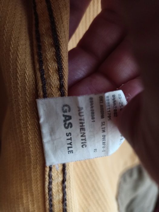 Классическая винтажная джинсовая куртка GAS Lee Levi's Rifle