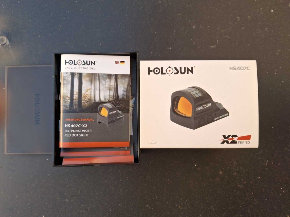 Mira ponto vermelho Holosun HS-407C-X2