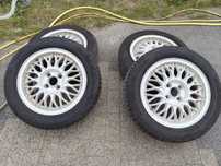 Felgi BBS VAG 4x100 R15 6J + opony Uniroyal RainSport 5