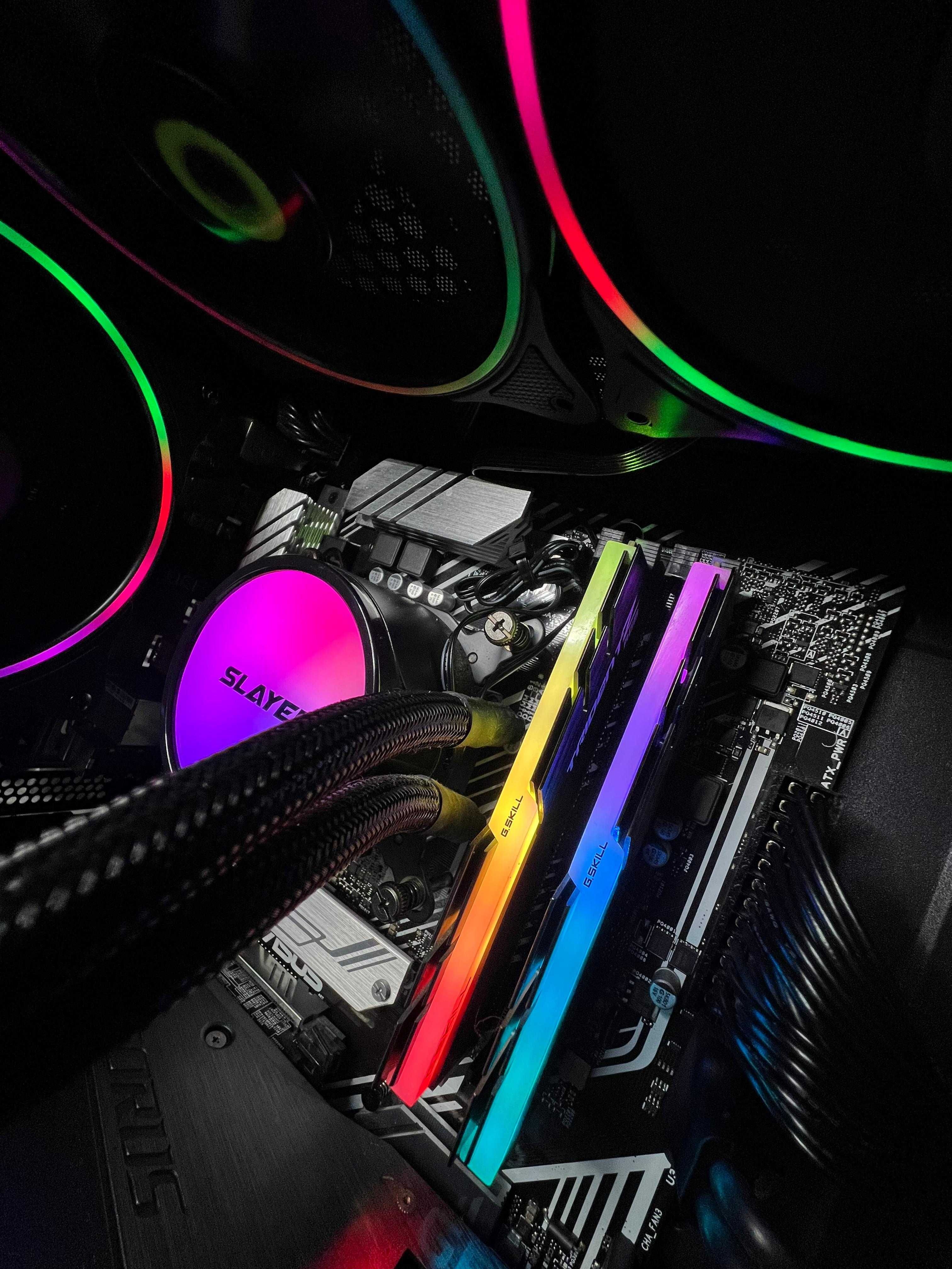 PC Gamer p/ 1440p | RTX 3060 AORUS | Water Cooler | Como Novo