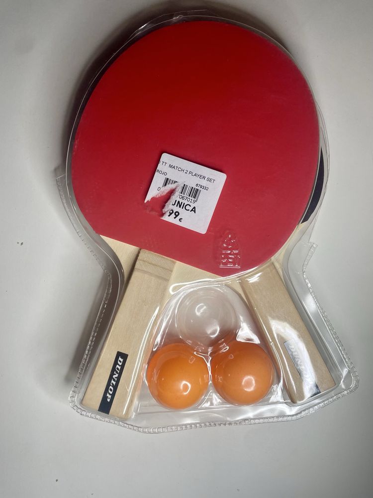 Raquetes ténis de mesa/ ping-pong  Dunlop