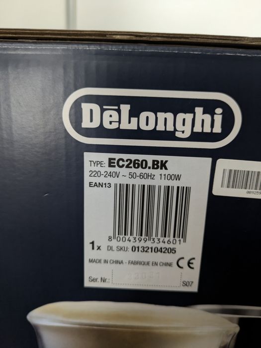 Ekspres kolbiwy DeLonghi Stilosa EC 260.BK