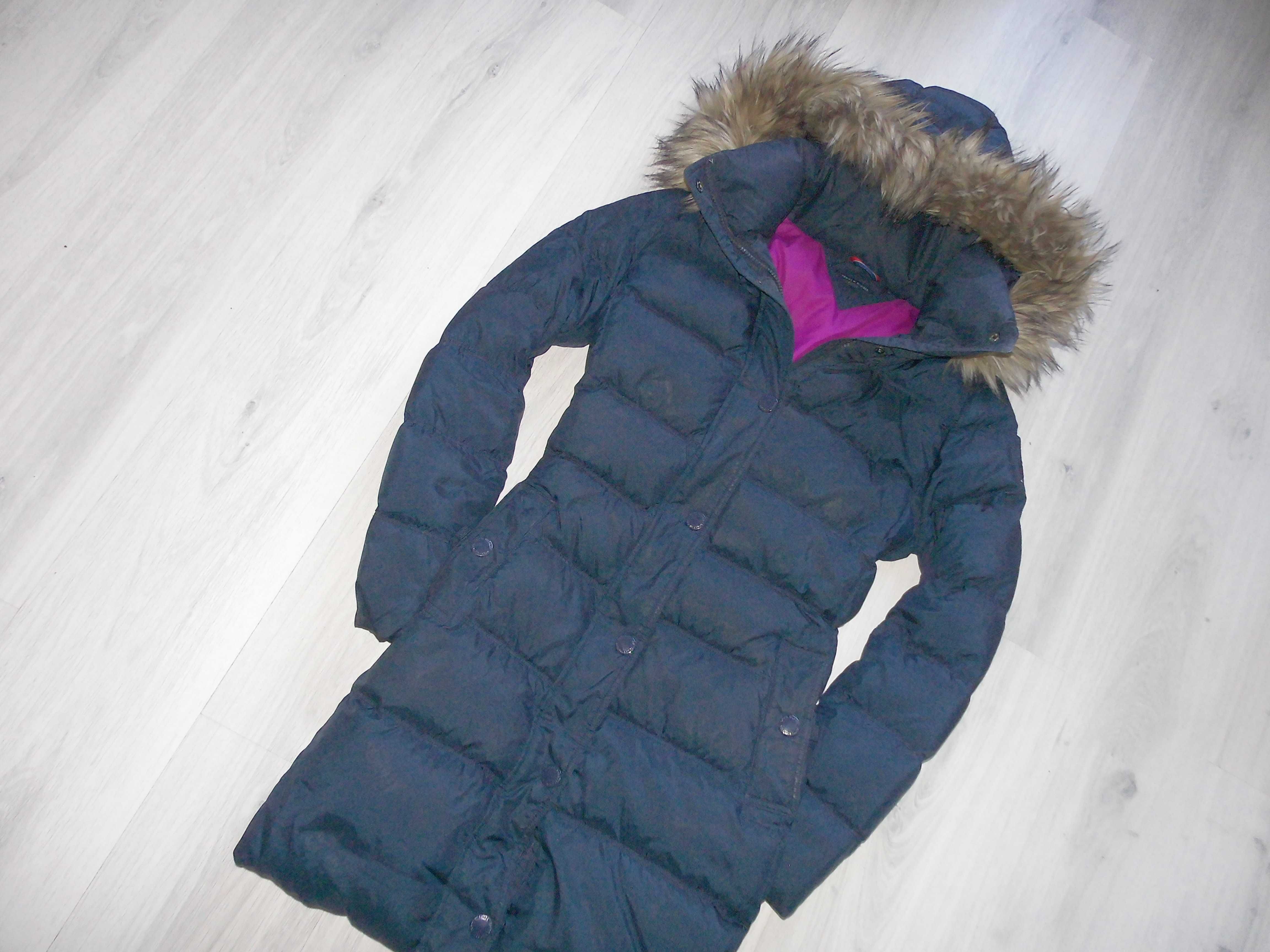 Tommy Hilfiger Down coat Damski Płaszcz Puchowy Rozmiar M BDB