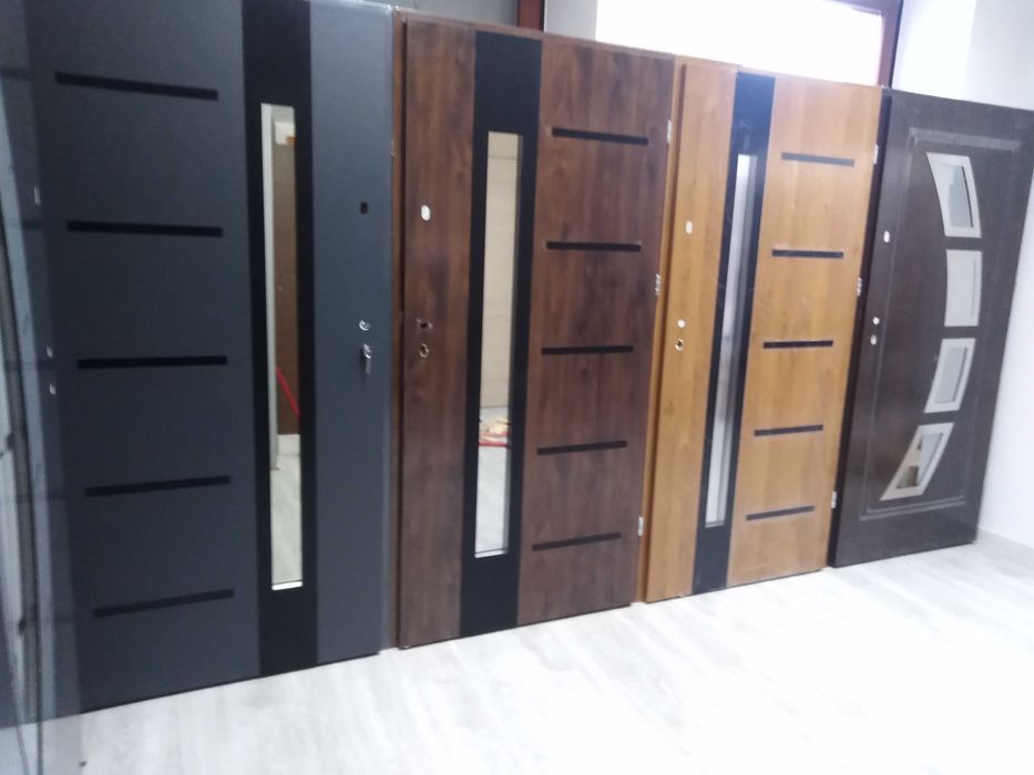 drzwi zewnętrzne wejściowe CZARNE i BIAŁE  w 3 dni ekspres dostawa