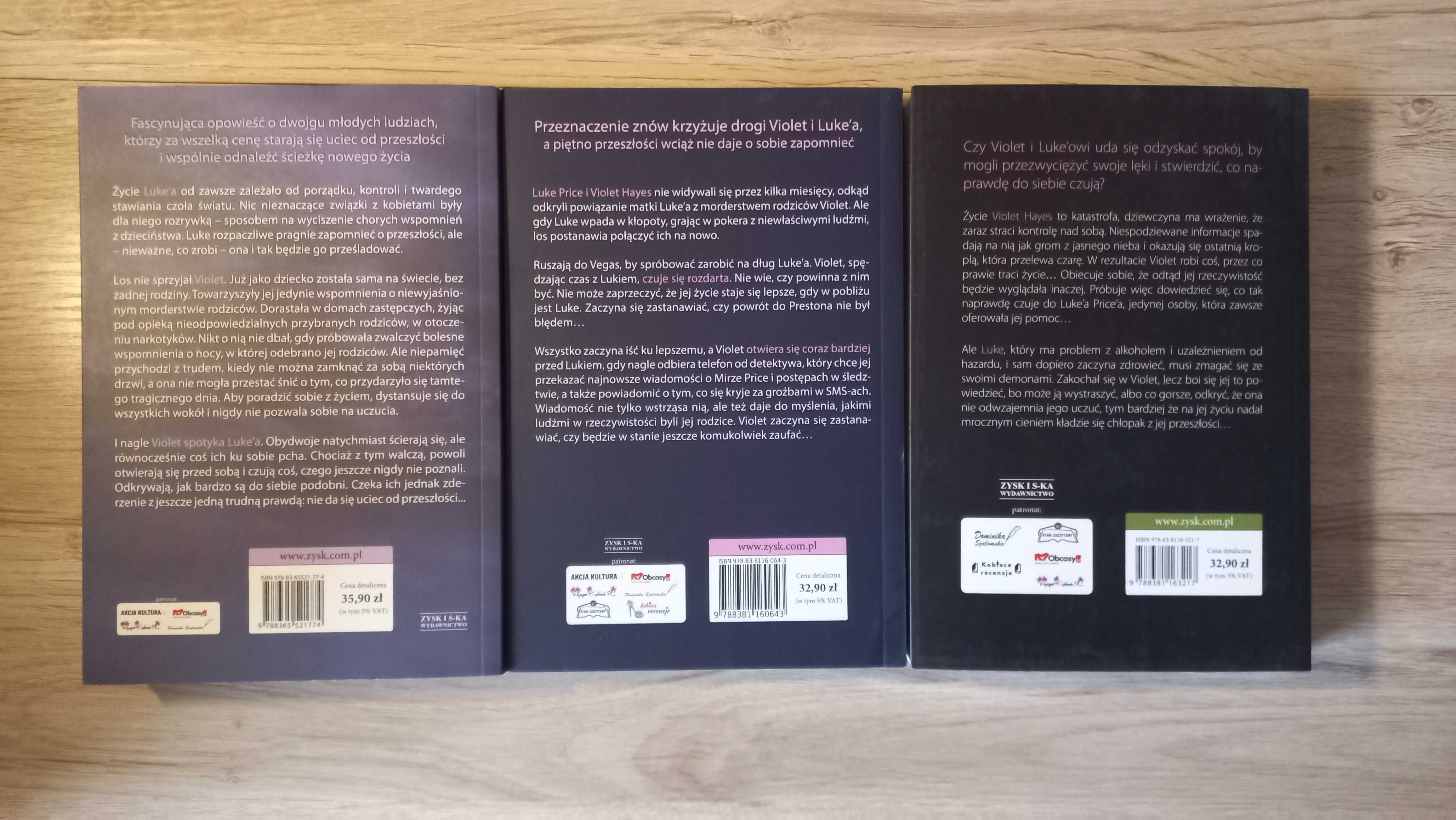 Książki z cyklu The Coincidence (tomy 1-5) - Jessica Sorensen