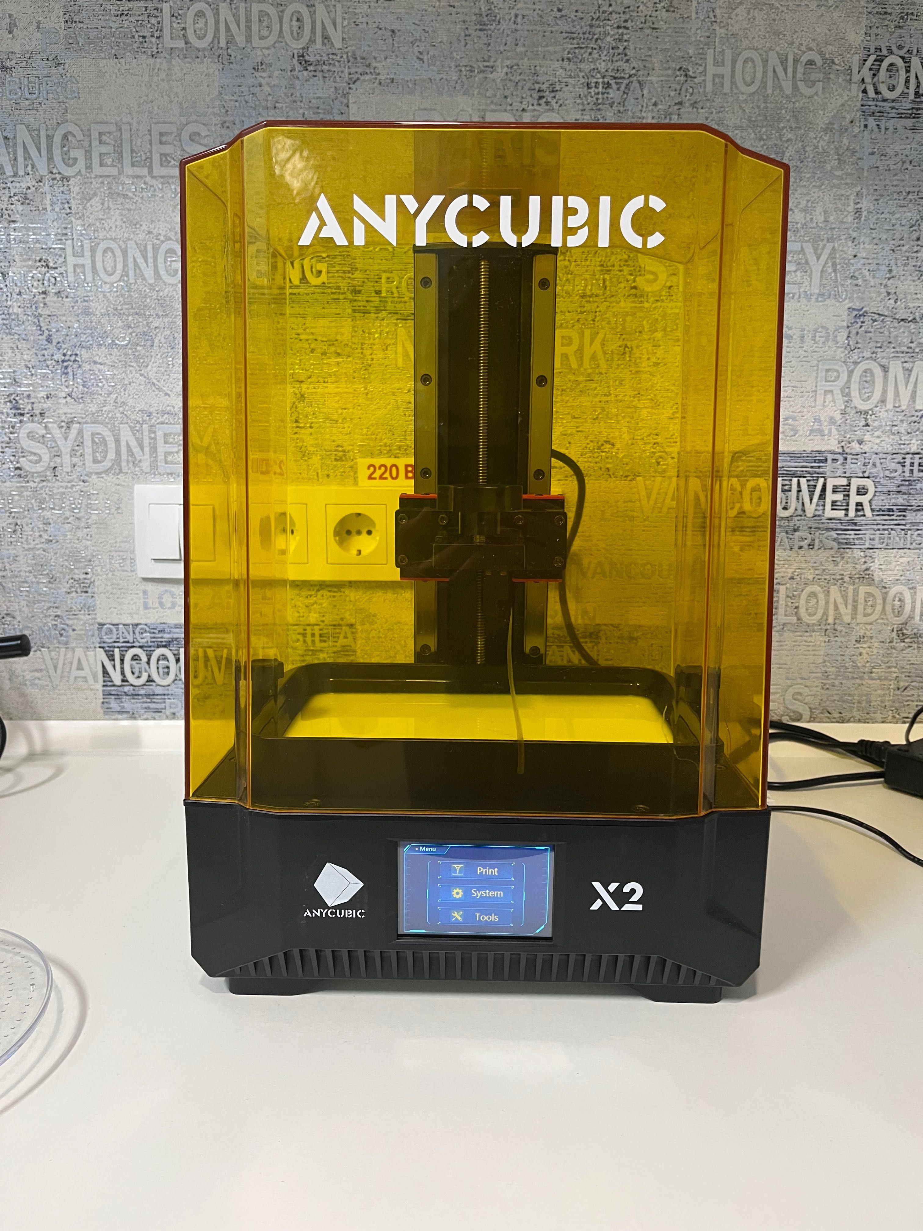 3-D принтер anycubic PHOTON MONO X 2 + anycubic wash and cure plus