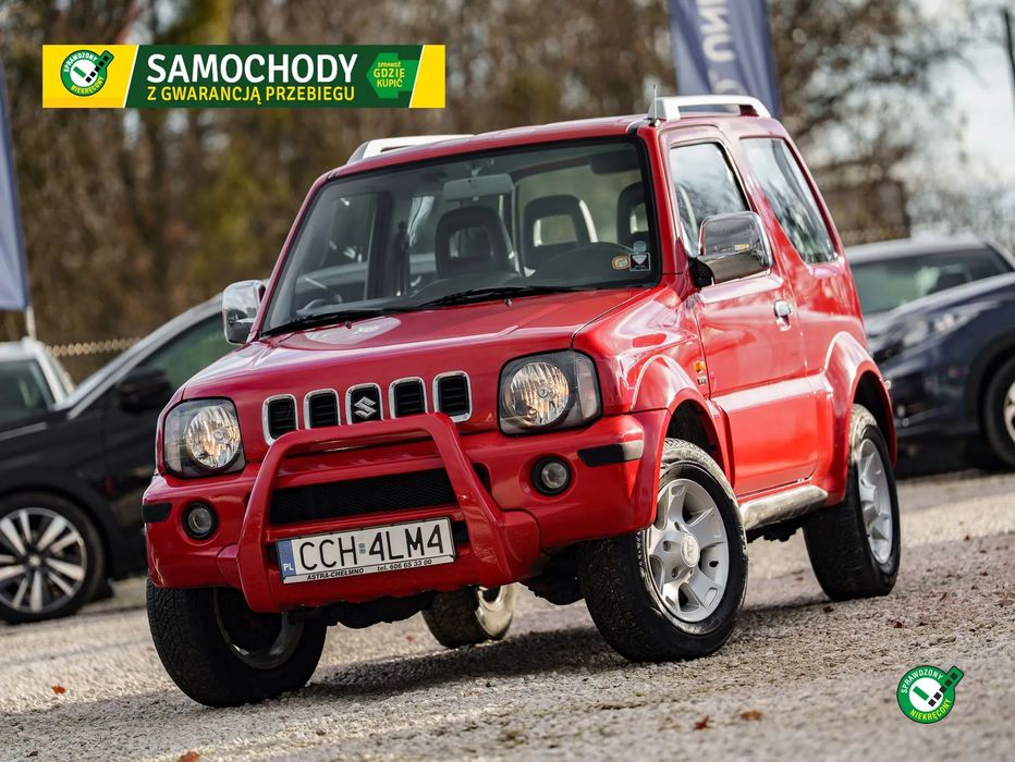 Suzuki Jimny Z GWARANCJĄ, Zarejestrowany, 4x4!!