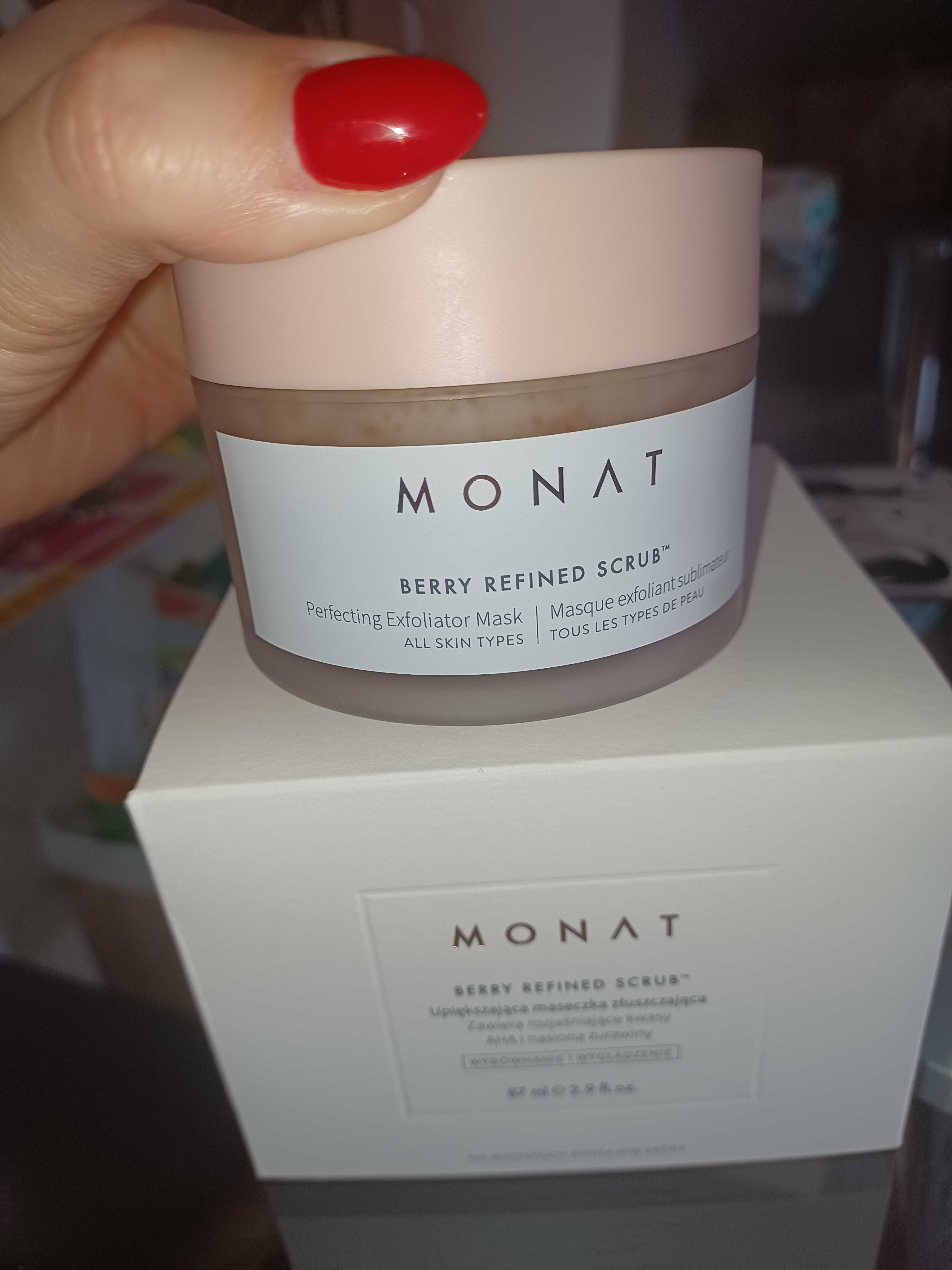 Monat Berry Refined Scrub 2 w 1, 87ml