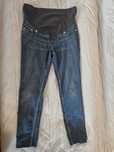 Granatowe ciazowe jeansy H&M M