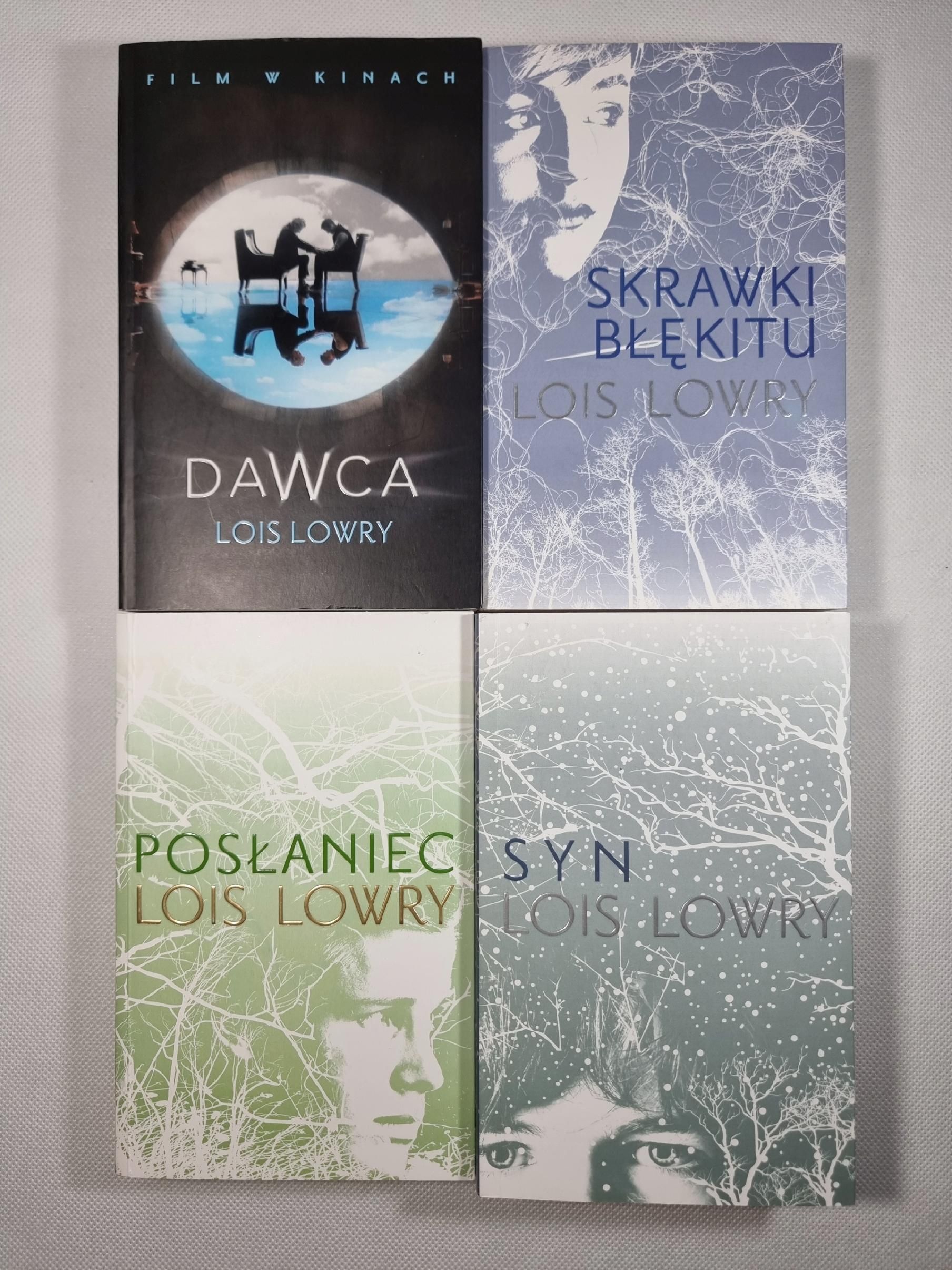 Dawca / Skrawki / Posłaniec / Syn / KOMPLET / Lois Lowry