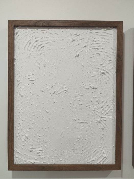 Quadros com textura - artesanato