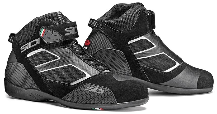 SIDI META BLACK buty motocyklowe krótkie miasto sport skuter