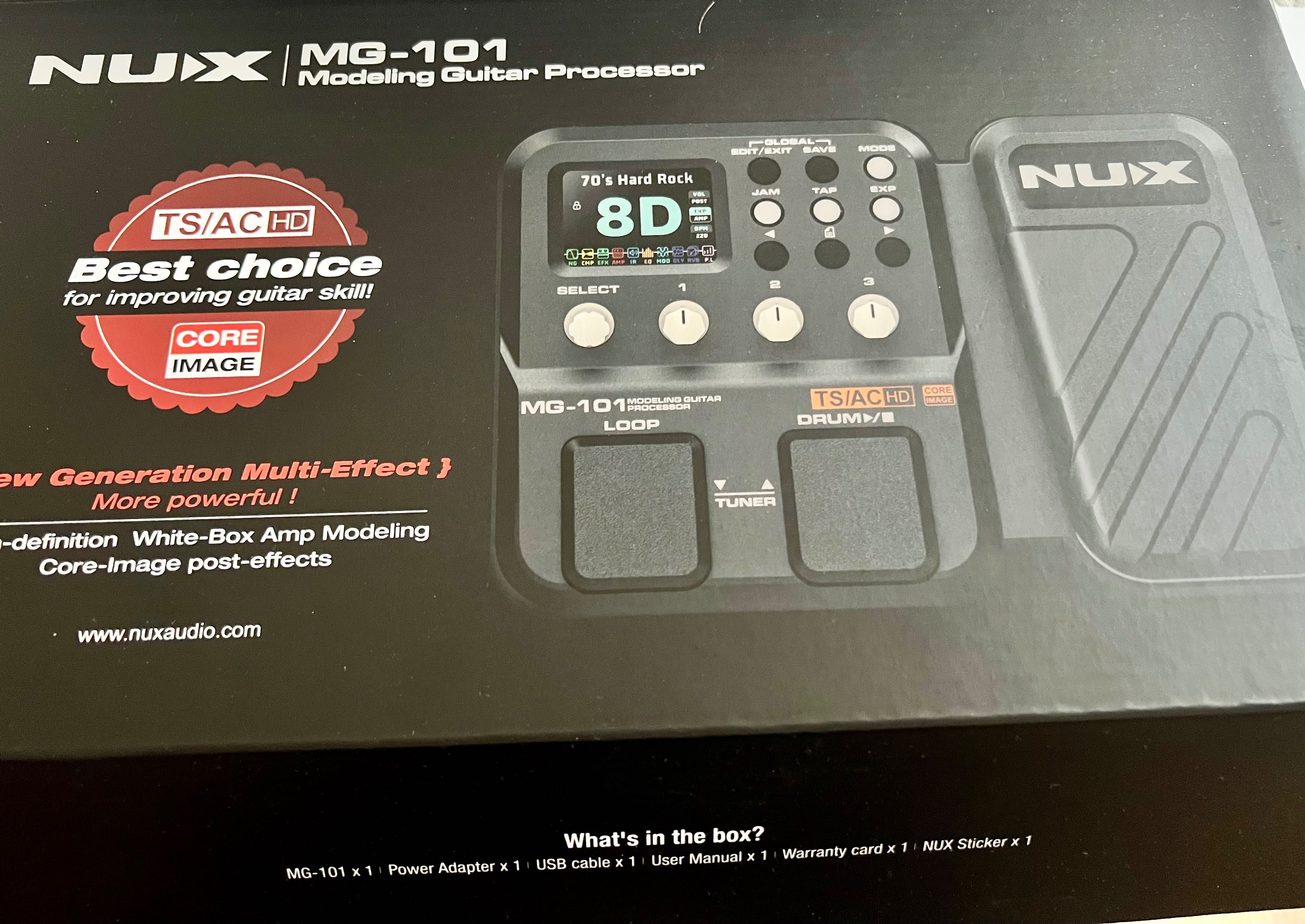 Muliefekt gitatowy NUX MG-101