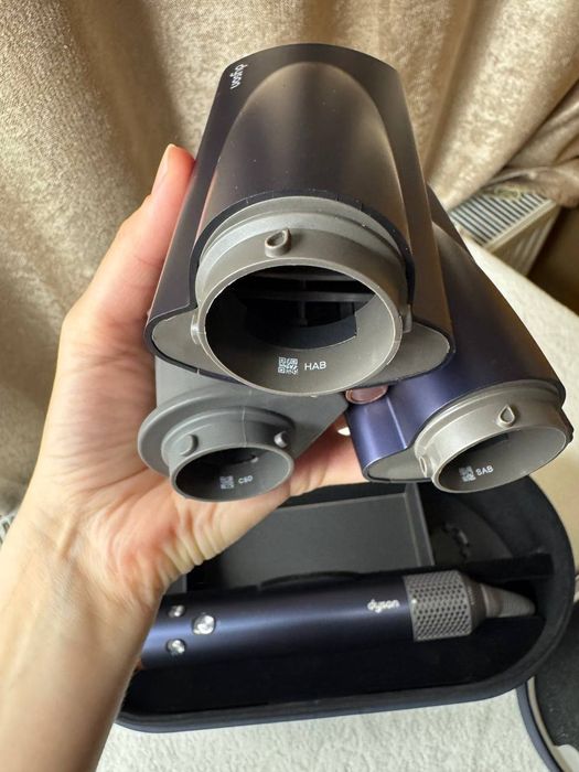 Стайлер Дайсон Dyson complete long nickel cooper сірий