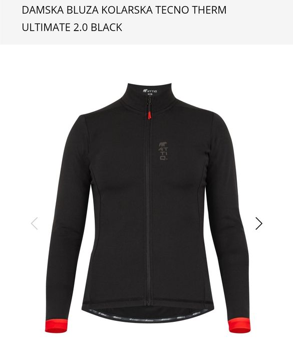 Bluza rowerowa termo kolarska damska Attiq