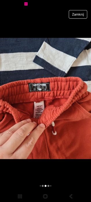 Zestaw ubrań dla chłopca 3-6 miesięcy next 62-68