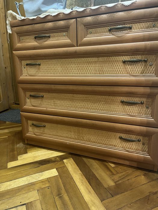 Комод б/в( ДСП+МДФ)