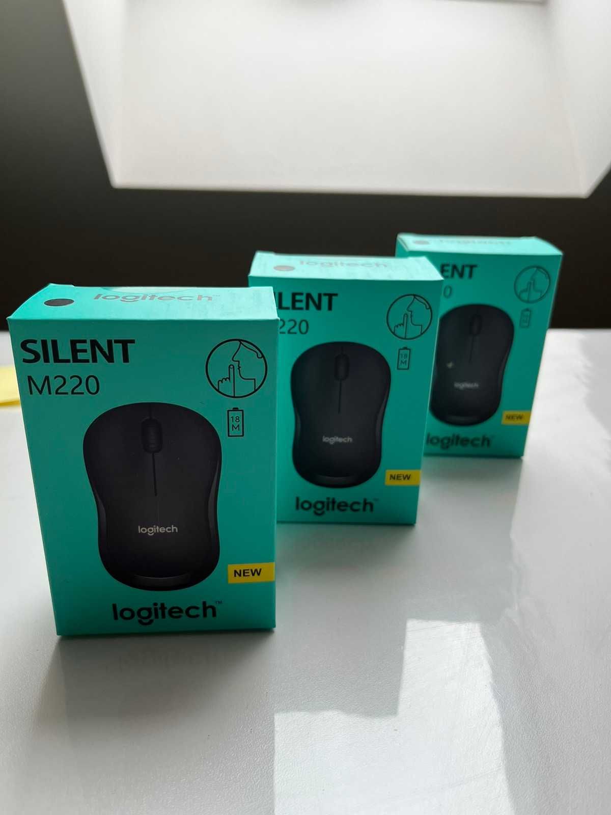 Беспроводная мышка Logitech M220 Тихий Клик (нова)