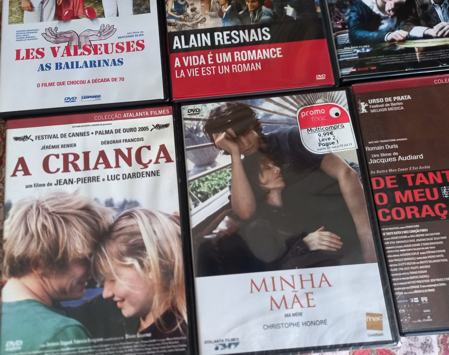 DVDs originais de cinema francês