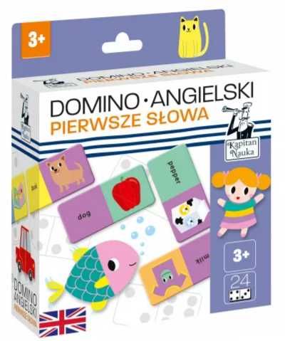 Kapitan Nauka. Domino. Angielski. Pierwsze słowa - Magdalena Popovics