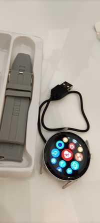 Nowy damski unisex zegarek sportowy smartwatch silver Ultra 8