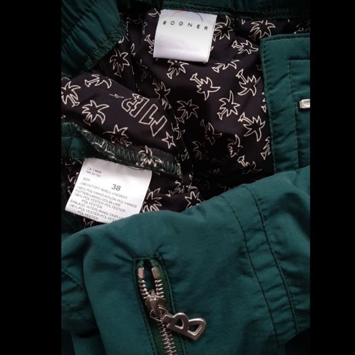 Оригінал! Bogner унісекс штани чоловічі теплі лижні на зиму штаны хакі