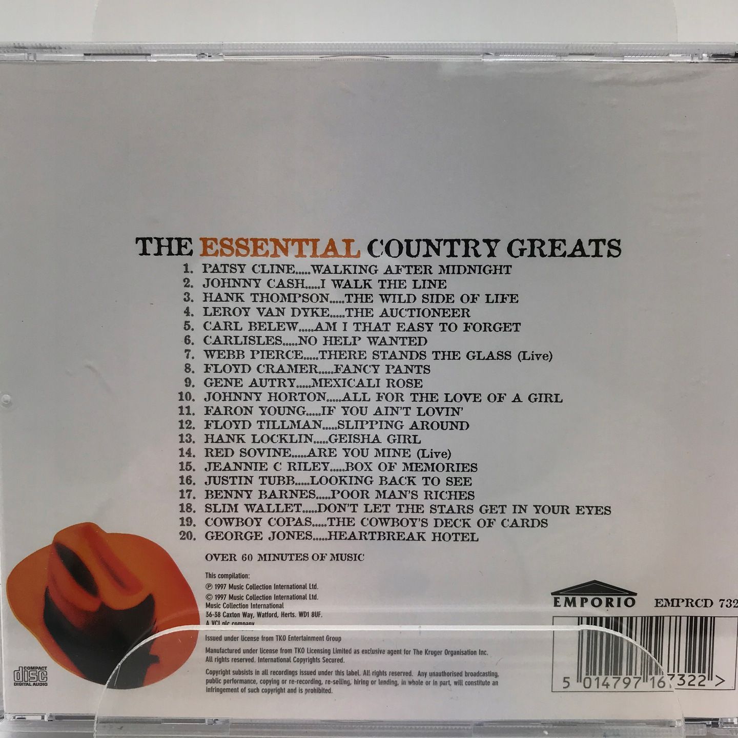 cd - various - the essential country greats