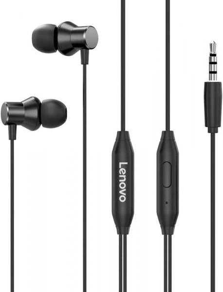 Наушники Lenovo hf130 3.5mm Black