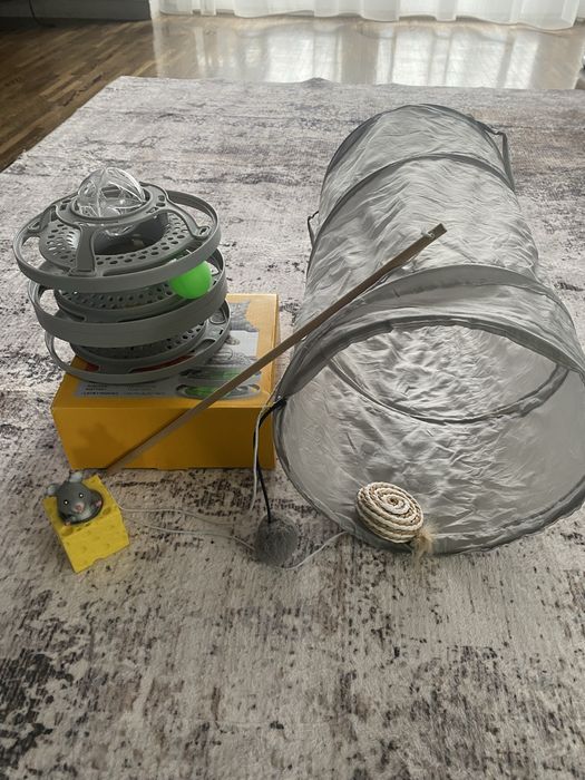 Zabawki dla kota zestaw 4 sztuk