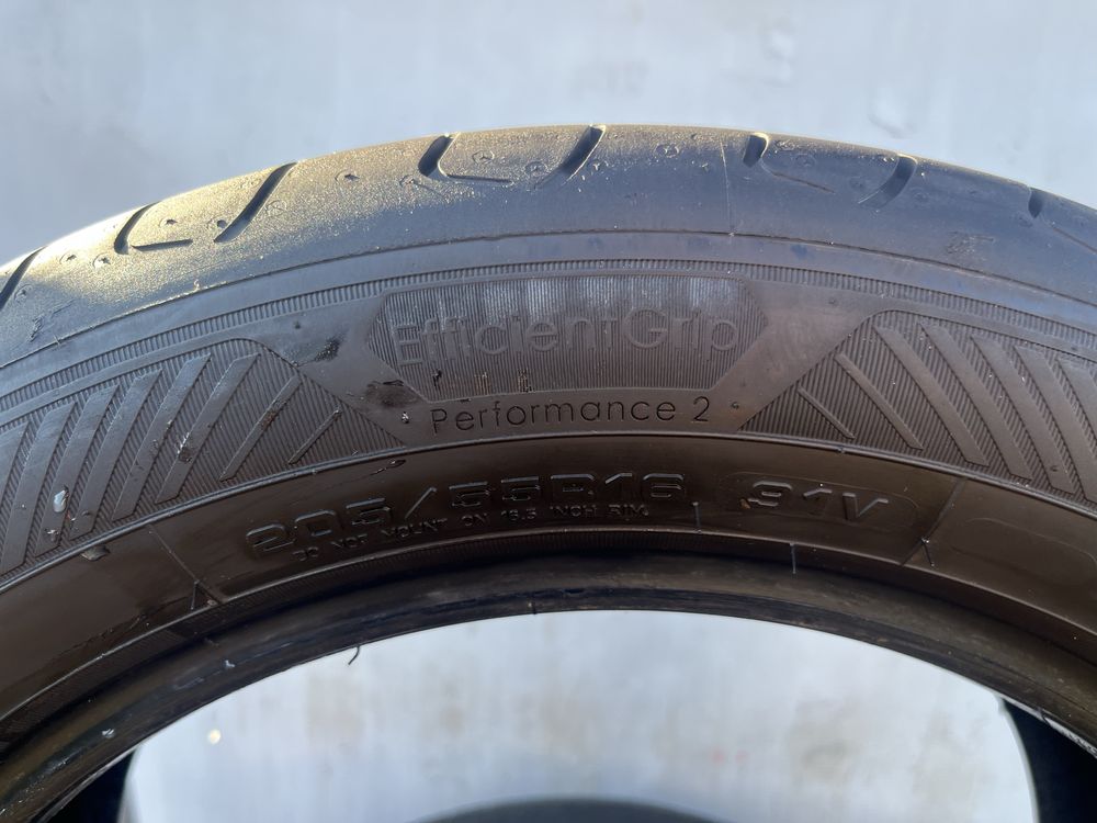 4x 205/55r16 Opony letnie Goodyear EGP 2 Nr43A