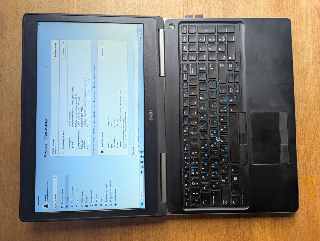 Игровой ноутбук Dell Precision 7520 15.6" FHD / Intel Core i7-6820HQ