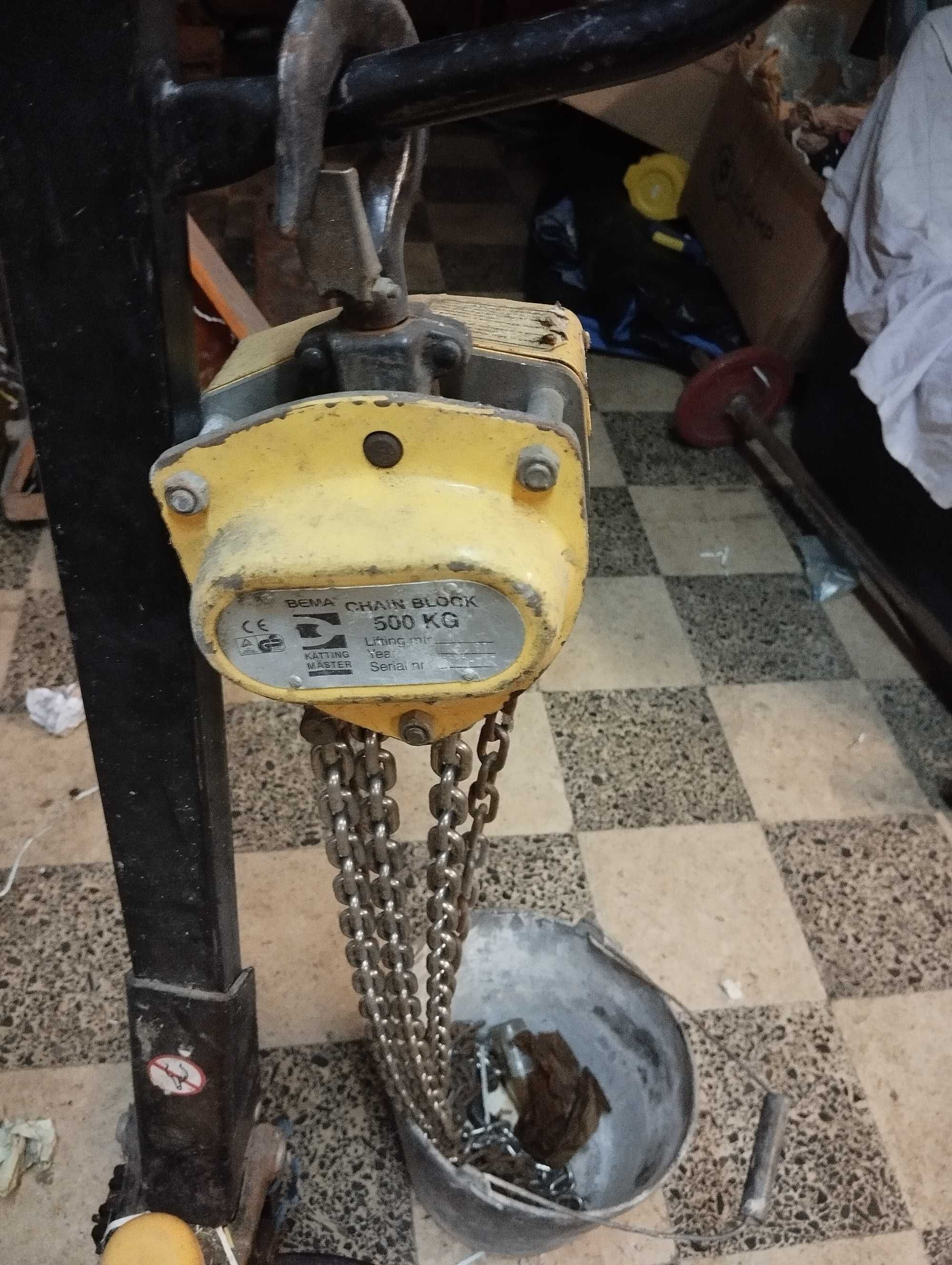Guinchos de corrente usado e novo