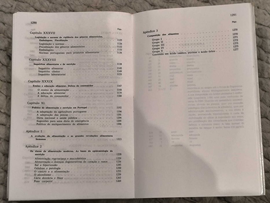 Livro "Nutrição Humana" de Francisco A. Gonçalves Ferreira