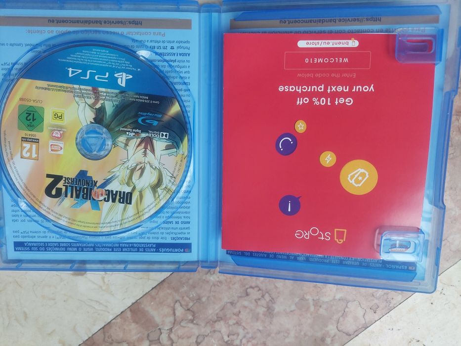 Jogos ps4 Dragon ball xenoverse II call of duty III PES 18