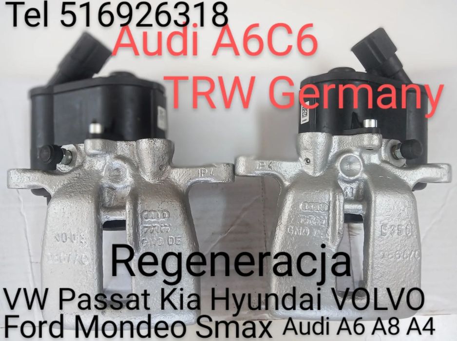 ZACISK HAMULCOWY PASSAT B5,B6,B7,CC,TIGUAN,SHARAN,ALHAMBRA,AUDI A6 C6,C5,C7,A4 B8,A8 D3 D4,Q3,Q5,A5,MAZDA CX5,VOLVO S60,V60,XC60,S80,XC70,V70,HYUNDAI i40,i30,KIA CEED II III.OPTIMA SPORTAGE ,LANCIA THESIS,FORD MONDEO MK4,MK5,GALAXY,S-MAX,EDGE,VIVARO TRAFI