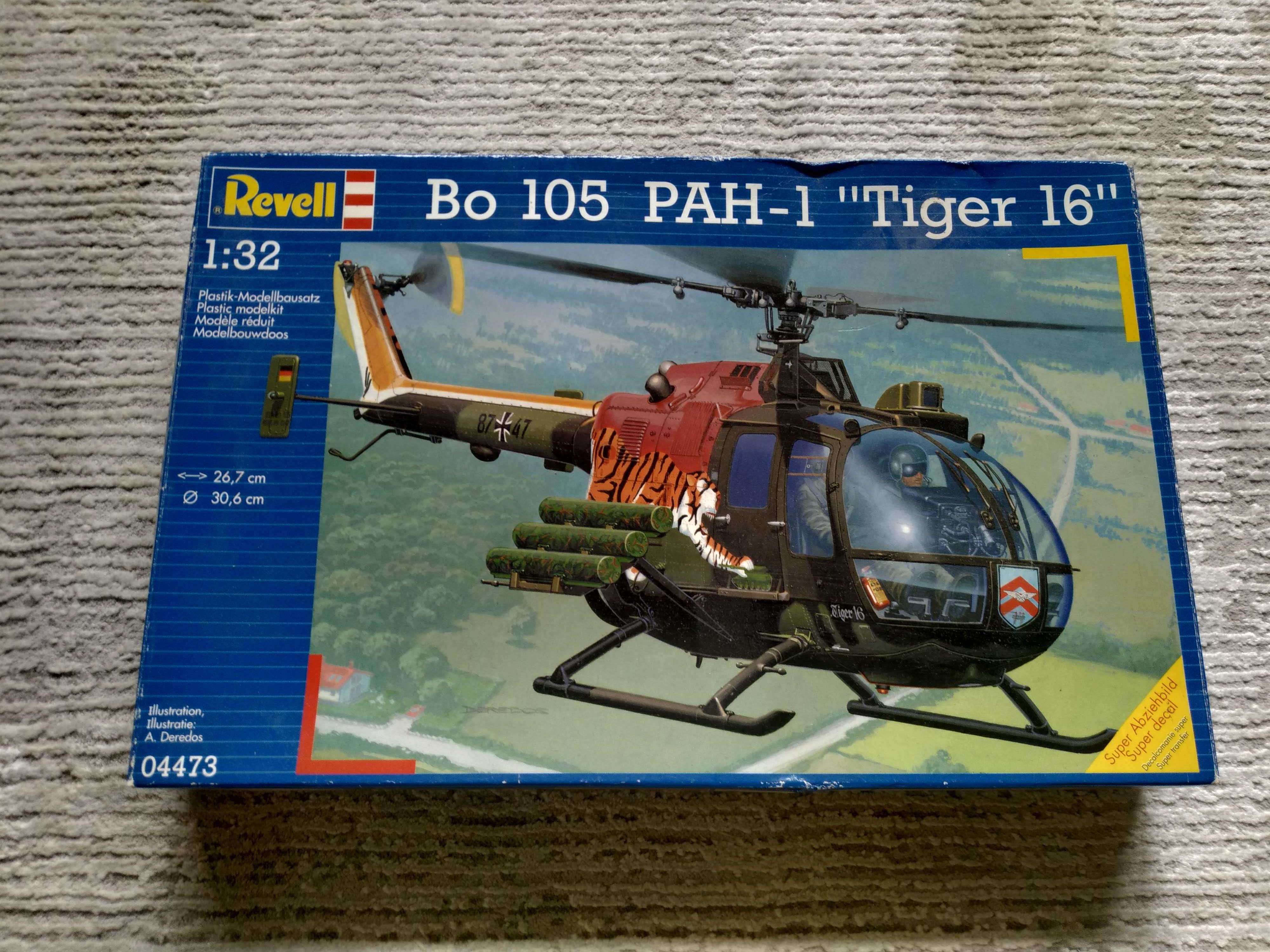 Вертоліт BO-105 (фірми Revell в масштабі 1/32)