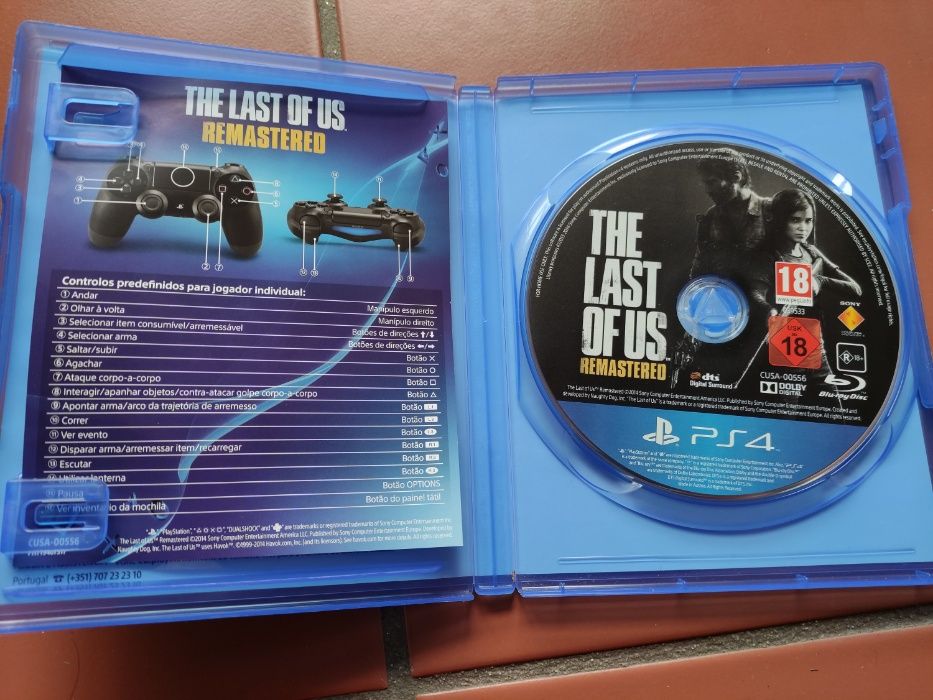 Jogo The Last Of Us Remastered Playstation 4