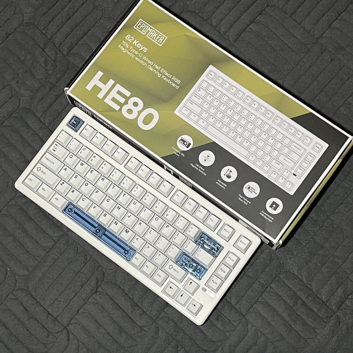 Epomaker HE80 Магнiтна клавiатура