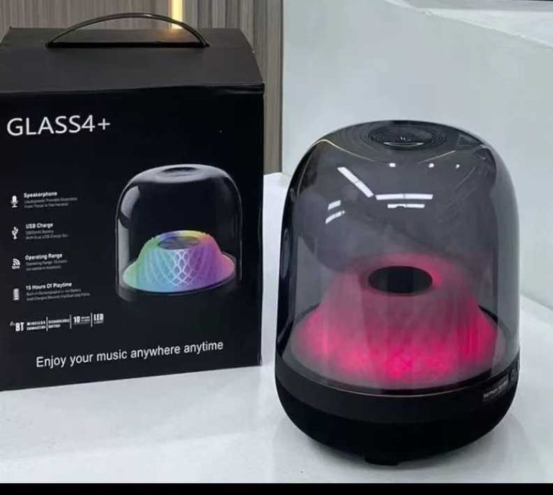 Przenośny głośnik Bluetooth wysokiej jakości - GLASS4