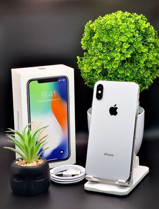 ‼️iPhone X 256GB White Батарея 100% / Айфон Х 256 гб Білий‼️