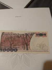 Banknot 10000 zł unc