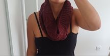 Cachecol cor bordeaux