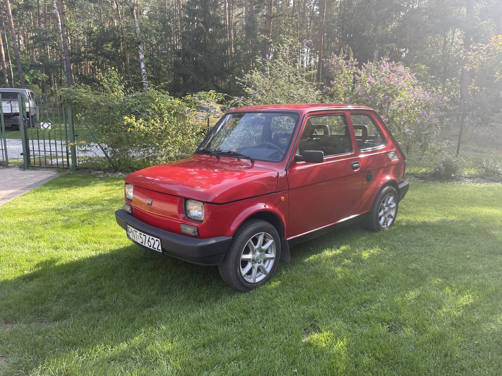 Fiat 126p Auto do ślubu sesja wesele komunia wynajem
