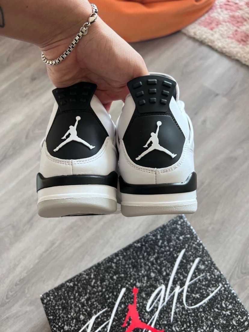 buty Espadryle Air Jordan4 Retro MilitaryBlack Espadryle R.41