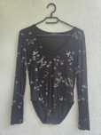 Body w kwiaty rozmiar S